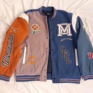 (NEW) Boohooman Varsity Jacket (Medium)(Mens)(Bomber)